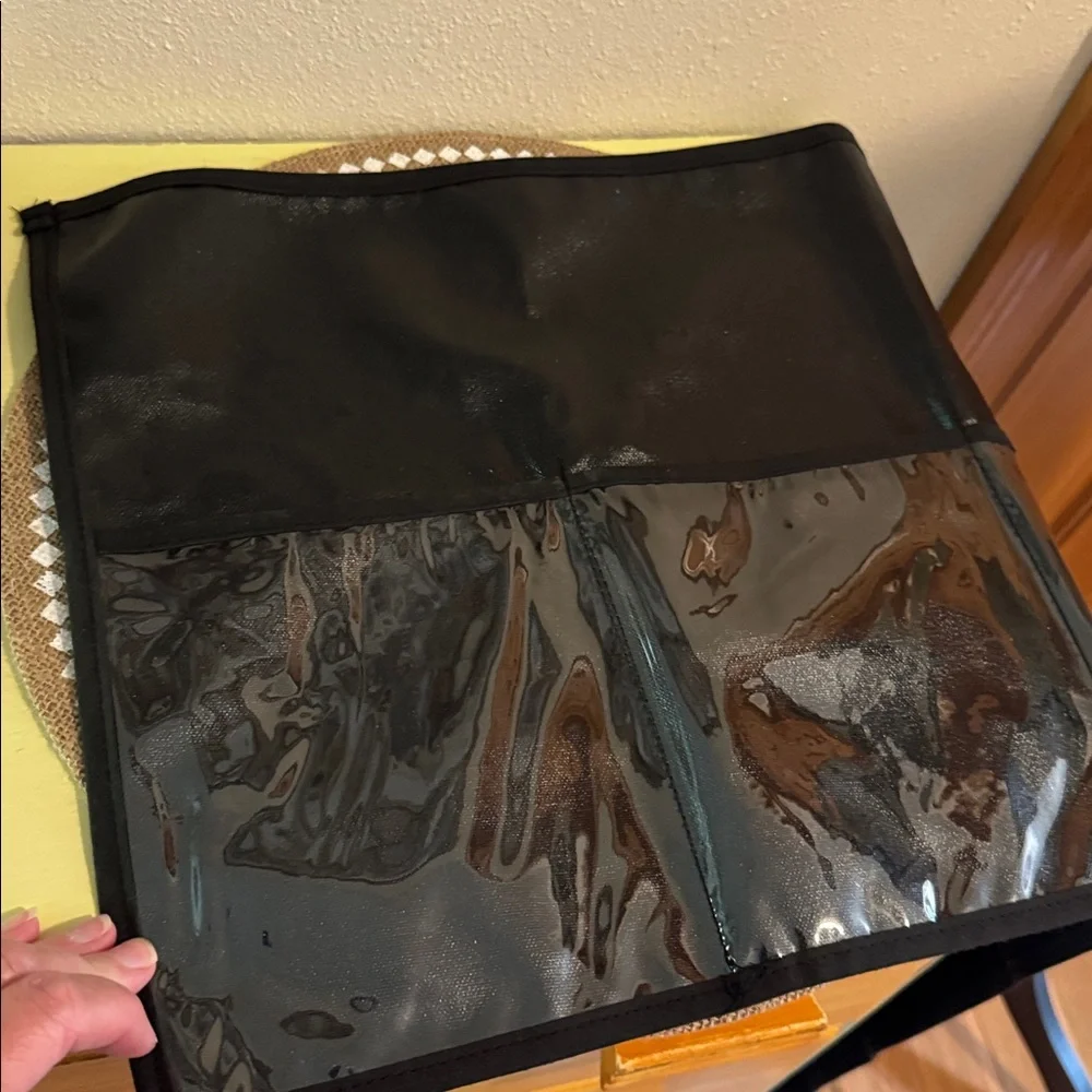 NWOT Ansell Black 8 pocket Tool Bag/ Wrap for punches, wrenches & more